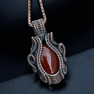Coraline Copper Pendant handmade jewelry gift for him